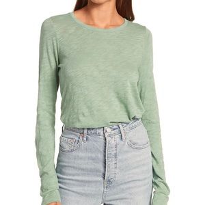 ATM Anthony Thomas Melillo
Destroyed Wash Long Sleeve Slub Jersey Shirt